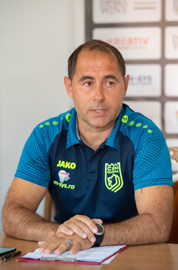 Florin Fabian nu mai este antrenorul echipei CSM Olimpia Satu Mare